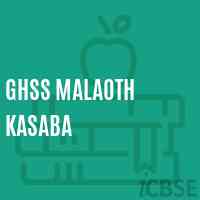 Ghss Malaoth Kasaba Senior Secondary School Logo