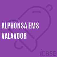 Alphonsa Ems Valavoor Primary School Logo
