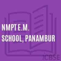 Nmpt E.M. School, Panambur Logo