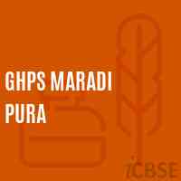 Ghps Maradi Pura Middle School Logo