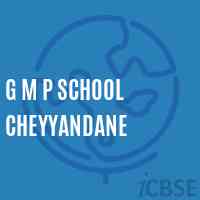G M P School Cheyyandane Logo