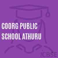 Coorg Public School Athuru Logo