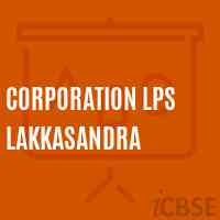 Corporation Lps Lakkasandra Middle School Logo