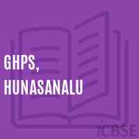 Ghps, Hunasanalu Middle School Logo