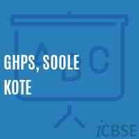 Ghps, Soole Kote Middle School Logo