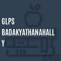 Glps Badakyathanahally Primary School Logo