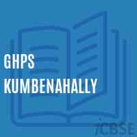 Ghps Kumbenahally Middle School Logo