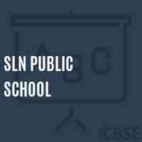 Sln Public School Logo