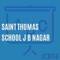 Saint Thomas School J B Nagar Logo