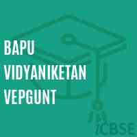 Bapu Vidyaniketan Vepgunt Secondary School Logo