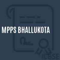Mpps Bhallukota Primary School Logo