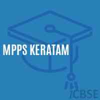 Mpps Keratam Primary School Logo
