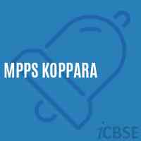 Mpps Koppara Primary School Logo
