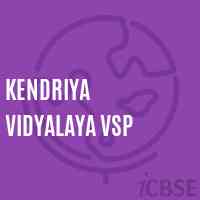 Kendriya Vidyalaya Vsp Senior Secondary School Logo