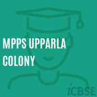 Mpps Upparla Colony Primary School Logo
