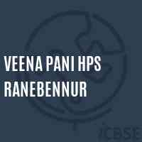 Veena Pani Hps Ranebennur Middle School Logo
