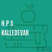 H.P.S. Kalledevar Middle School Logo
