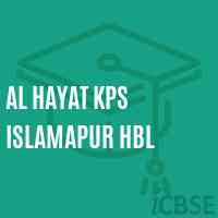 Al Hayat Kps Islamapur Hbl Middle School Logo
