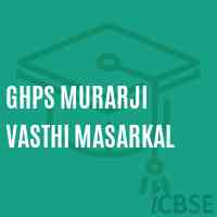 Ghps Murarji Vasthi Masarkal Secondary School Logo