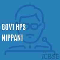 Govt Hps Nippani Middle School Logo