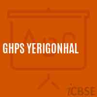 Ghps Yerigonhal Middle School Logo