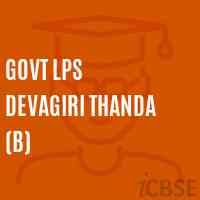 Govt Lps Devagiri Thanda (B) Primary School Logo