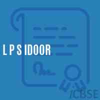 L P S Idoor Primary School Logo