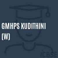 Gmhps Kudithini (W) Middle School Logo