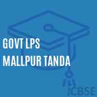 Govt Lps Mallpur Tanda Middle School Logo