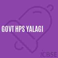 Govt Hps Yalagi Middle School Logo