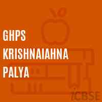 Ghps Krishnaiahna Palya Middle School Logo