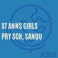 St Anns Girls Pry Sch, Sanqu Primary School Logo