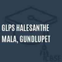 Glps Halesanthe Mala, Gundlupet Primary School Logo