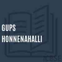 Gups Honnenahalli Middle School Logo