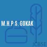 M.H.P.S. Gokak Middle School Logo