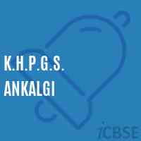 K.H.P.G.S. Ankalgi Middle School Logo