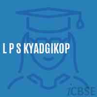 L P S Kyadgikop Primary School Logo