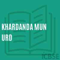 Khardanda Mun Urd Middle School Logo