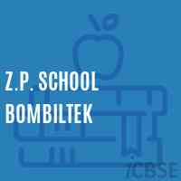 Z.P. School Bombiltek Logo