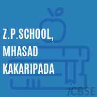 Z.P.School, Mhasad Kakaripada Logo