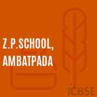 Z.P.School, Ambatpada Logo