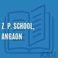 Z. P. School, Angaon Logo