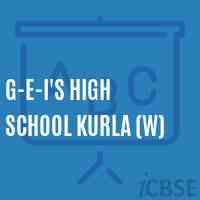 G-E-I'S High School Kurla (W) Logo