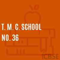 T. M. C. School No. 36 Logo