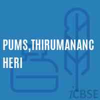 Pums,Thirumanancheri Middle School Logo