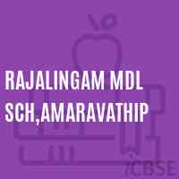 Rajalingam Mdl Sch,Amaravathip Middle School Logo