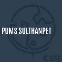 Pums Sulthanpet Middle School Logo