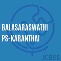 Balasaraswathi Ps-Karanthai Primary School Logo