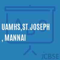 Uamhs,St.Joseph , Mannai Secondary School Logo