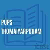 Pups Thomaiyarpuram Primary School Logo